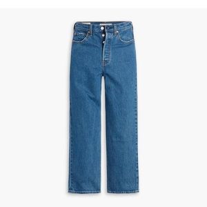 Levi's® Premium
RIBCAGE STRAIGHT ANKLE WOMEN'S JEANS Size 26 Medium Wash